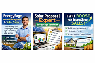 manage your energysage account and create high converting solar quotes