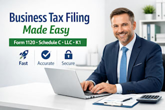 tax preparation for llc schedule c form 1120 and business tax return