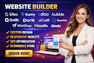 build silex gumy odoo bubble qwilb dorik ucraft quarkly wizishop mozello jimdo