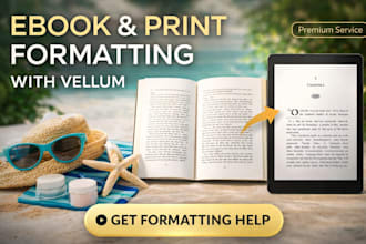 format your book using atticus, vellum for kindle lulu and amazon KDP publishing