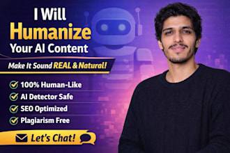 humanize ai content to sound natural and human like