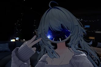create a booth style avatar for vrchat