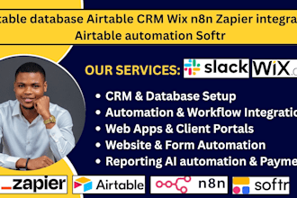 airtable database airtable crm wix zapier integration airtable automation softr