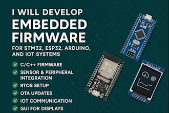 design custom iot pcb and embedded firmware solutions