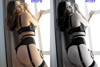 do professional boudoir retouching