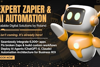 setup or fix zapier and make automations