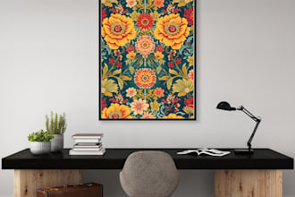design seamless vintage wallpaper pattern for your brand