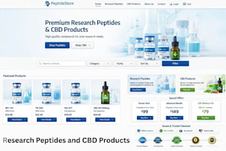 peptide website fda compliant research peptide store cbd hipaa complaint website
