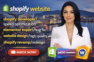 build shopify store, revamp website and fix bugs fast