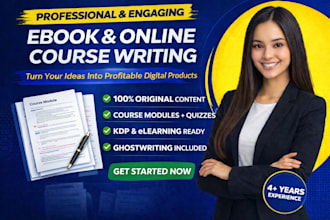 write your ebook online course content and ghostwrite engaging digital products