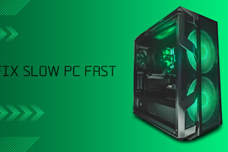 speed up your slow windows PC