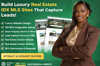 build real estate idx website  idx mls investor crm redesign luxury real estate