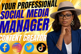 social media marketing manager social media manager content creator