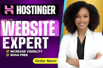 hostinger wordpress website redesign hostinger website hostinger design expert