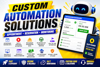 appointment booking bot reservation bot resy bot web automation monitor bot