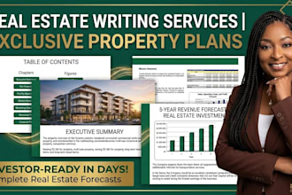 write real estate construction sba business plan for bank loan investor funding