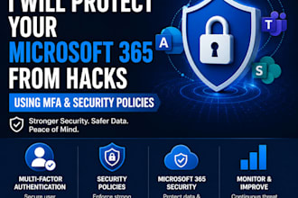 secure microsoft 365 with mfa and conditional access policies