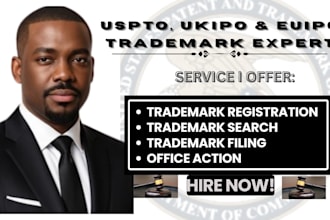 be your licensed trademark attorney in USA, UK, eu, and canada