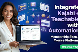 integrate membership platforms with automation kajabi teachable kajabi teachable