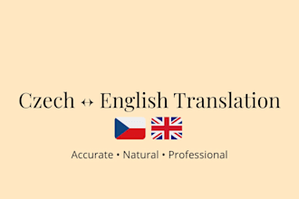 english to czech translation