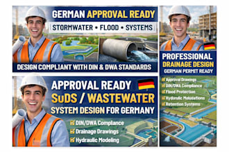 german approval ready stormwater flood protection suds wastewater systems