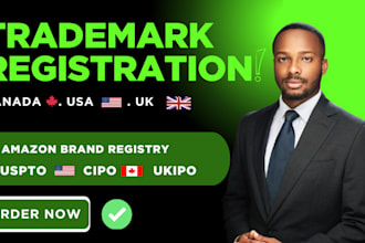 do trademark registration and trademark search in canada, USA, and UK