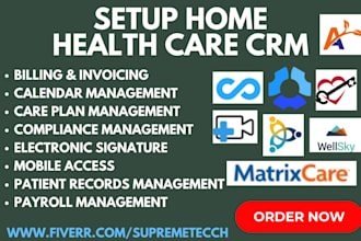 do connecteam hubstaff therapynotes axiscare axxess wellsky matrixcare alayacare