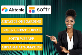 setup airtable softr client onboarding portal automation and CRM system