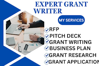 do grant research, grant proposals rfp small business grant writing application