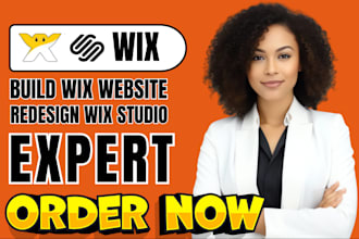 build wix website design, fix, redesign wix website, wix ecommerce, wix studio