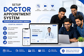 setup ghl CRM wix appointment booking website,telehealth,,hospital website