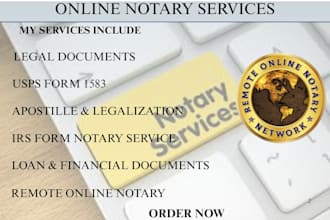 us UK online notarization for forms 1583, signatures, legal usps docs fast