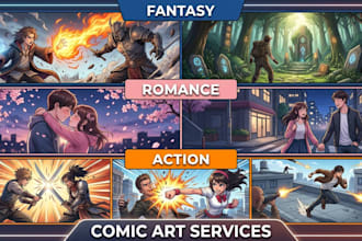 create ai webtoon, comic, manga panels in 24 hours