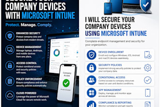 set up microsoft intune and secure company devices properly