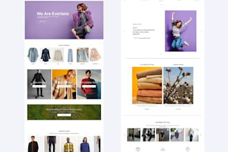 design clothing website, fashion website y2k website streetwear website