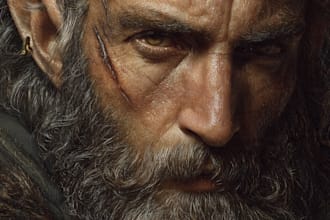 paint realistic or fantasy character art