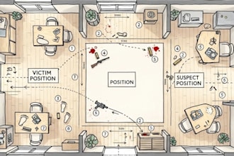 do evidence diagram court visuals crime scene trial graphics legal diagrams