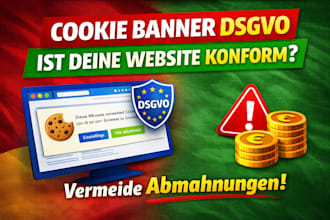 erstelle cookie banner texte und dsgvo cookie richtlinie für deine webseite