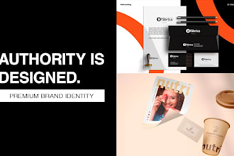 design a premium brand identity for professionals who need authority