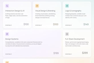 design and build websites and applications