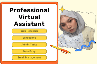 handle your emails, messages, and admin tasks professionally