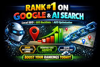 build monthly local SEO backlinks for geo aeo and ai search ranking