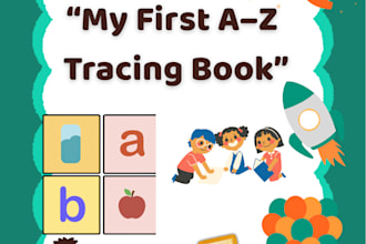 design custom kindergarten worksheets and activity books