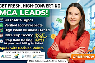 fresh mca leads business loan leads surplus funds leads for telemarking VA