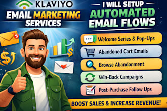 setup your ecommerce marketing flows on klaviyo