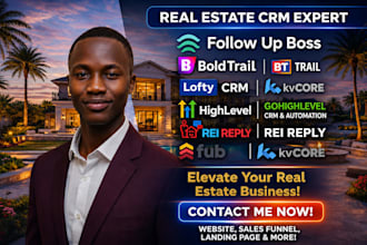 do kvcore boldtrail, rei reply, gohighlevel automation, follow up boss, lofty