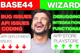 base44 expert base44 bug fixing base44 migration base44 login base44 integration