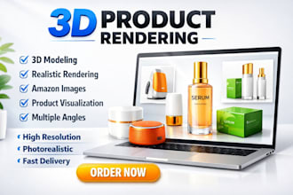 3d product rendering 3d modeling realistic rendering for amazon ecommerce