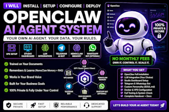 install openclaw agent setup vps studio llm open claw telegram ai bot nemoclaw