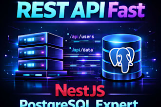 build fast and secure rest API with nestjs and postgresql